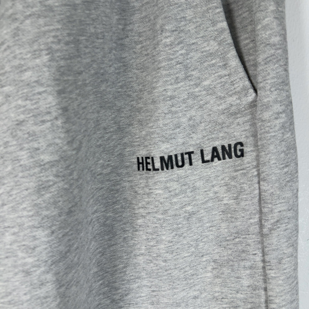 Helmut Lang Spell-Out Logo Grey Sweatpants