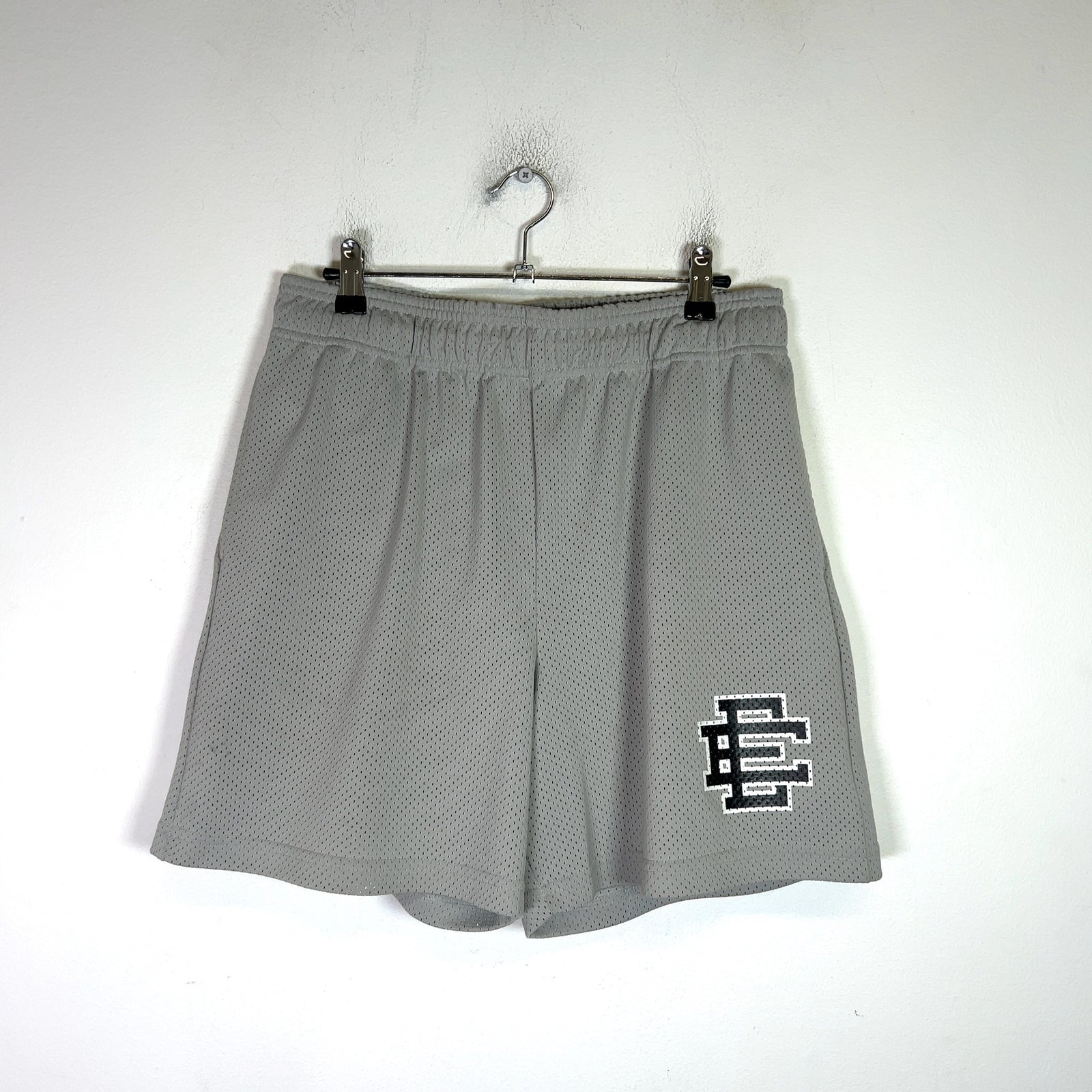 Eric Emanuel Grey/Black Basic EE Shorts