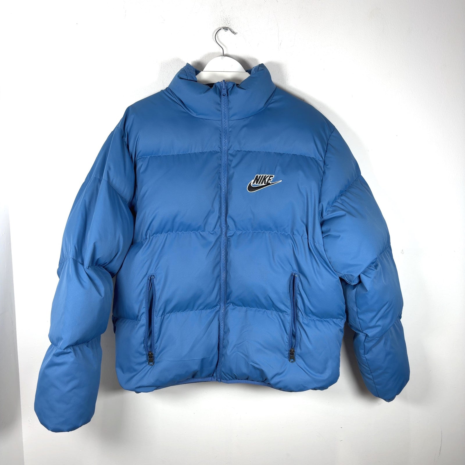 Supreme x Nike Snakeskin Patch Logo Puffer Jacket