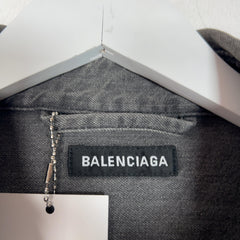Balenciaga Double Layer Flannel Jacket