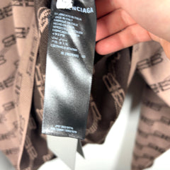 Balenciaga All-Over BB Monogram Knit Sweater