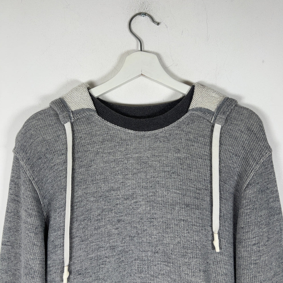 Maison Margiela Afterhood Patched Sleeve Hoodie