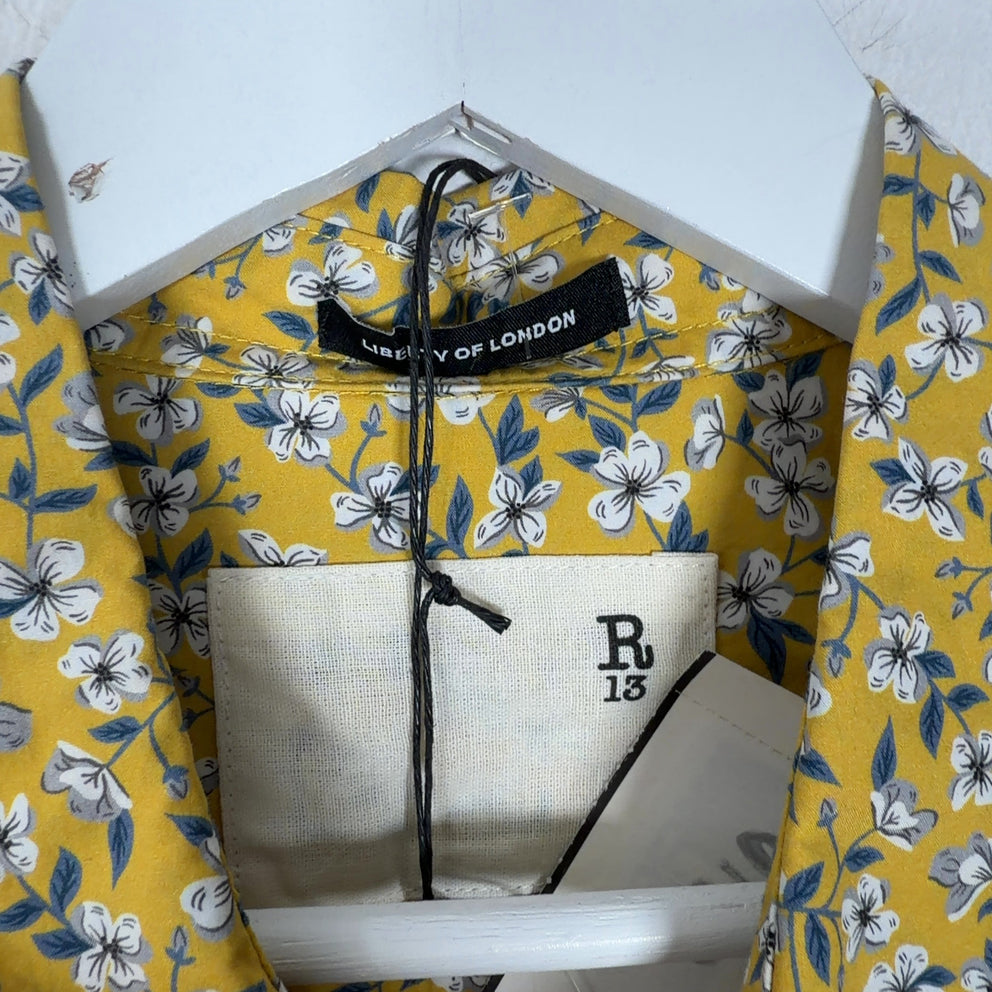 R13 Tony Short Sleeve Button Up Shirt