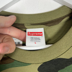 Supreme Camo Arabic Box Logo T-Shirt