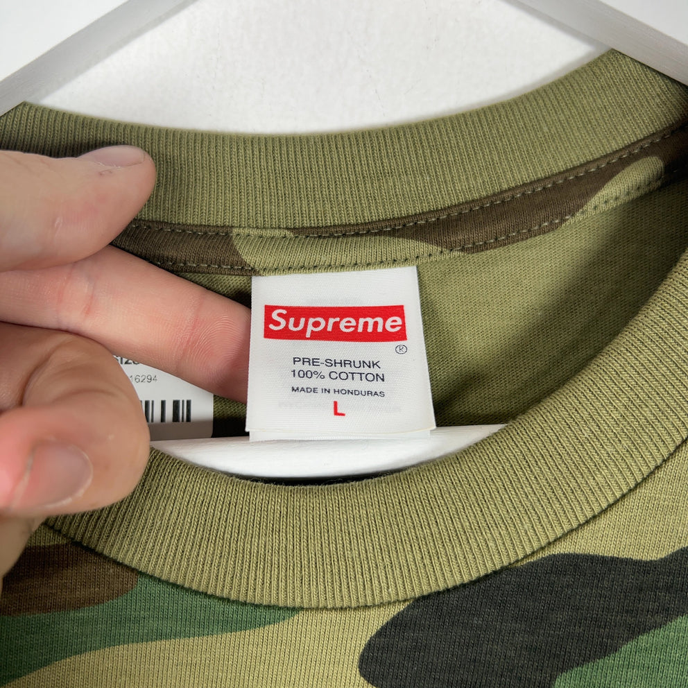 Supreme Camo Arabic Box Logo T-Shirt
