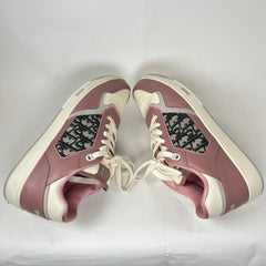 Dior B27 Pink/Cream Oblique Sneaker Size 45