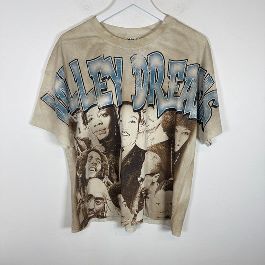 Vale Cream 'Forever Rushmore' T-Shirt Size S