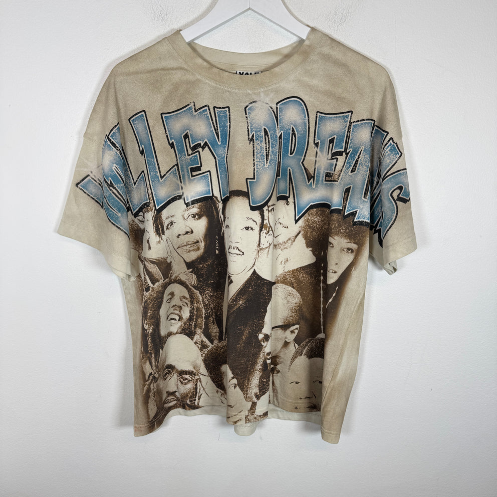 Vale Cream 'Forever Rushmore' T-Shirt Size S