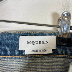 Alexander McQueen Skull Low Rise Baggy Jeans
