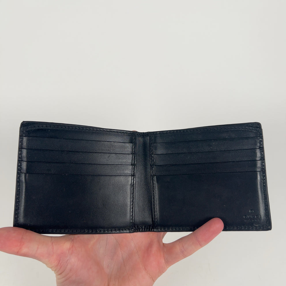 Gucci 'GG' Emblem Leather Wallet