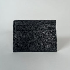 Burberry Logo Motif Leather Card Holder