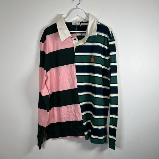 Lanvin Multicolor Patchwork Rugby Size 3XL