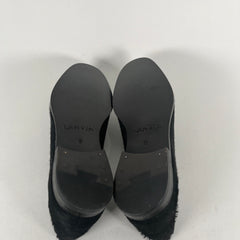 Lanvin Black Ponyhair Loafer Size 6