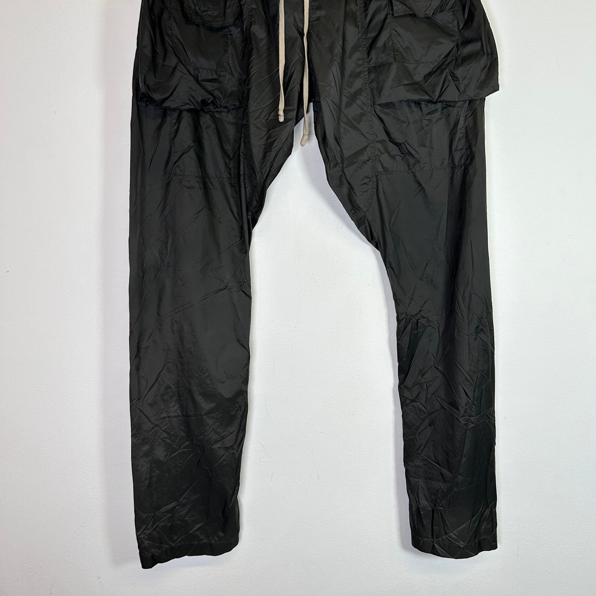 Rick Owens SS17 Nylon Creatch Cargo Pants