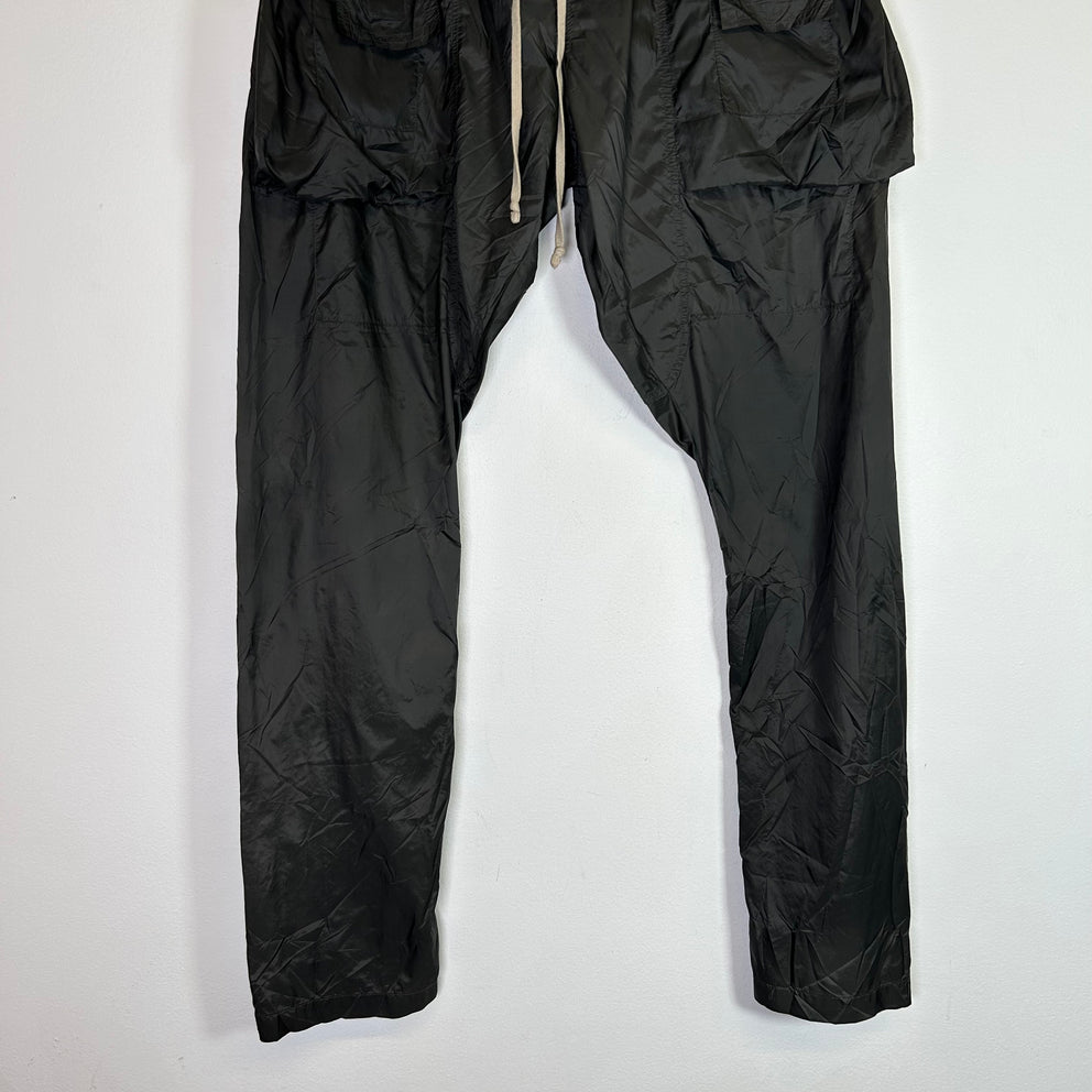Rick Owens SS17 Nylon Creatch Cargo Pants