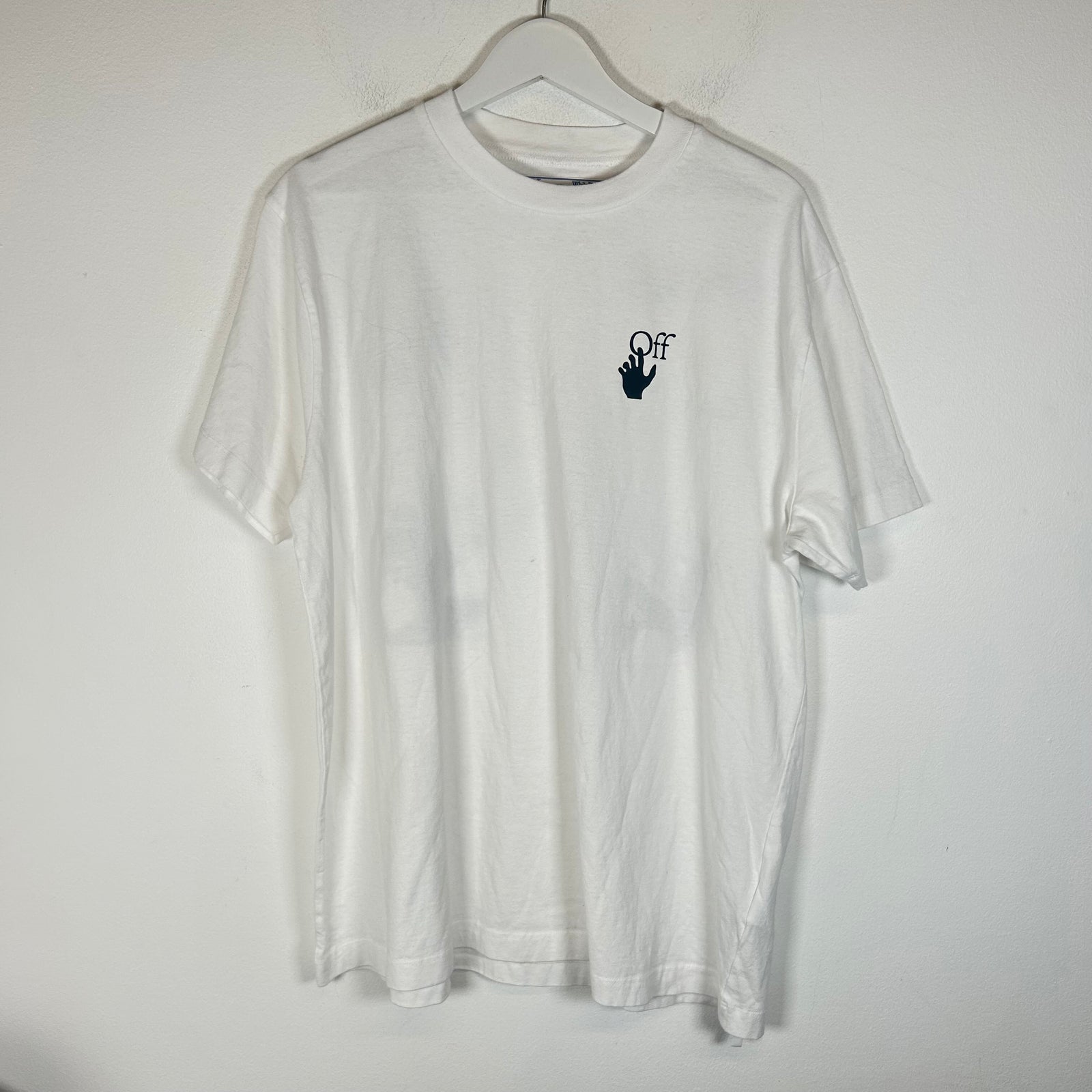 Off-White White Carravaggio T-Shirt Size XS