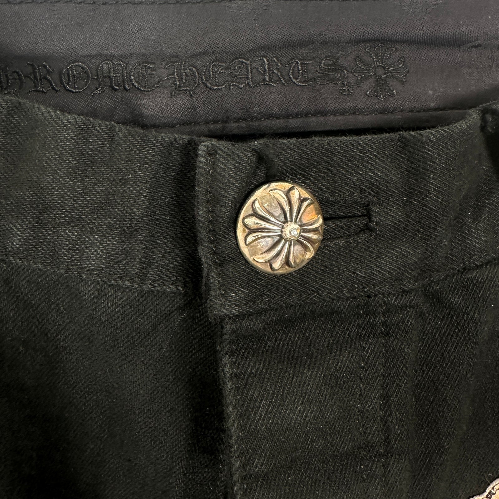 Chrome Hearts Patch Jeans Size 38