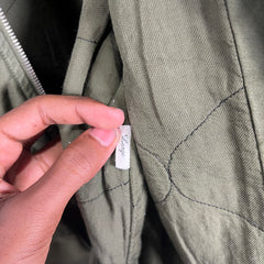 Dries Van Noten Green Military Cargo Jacket Size L