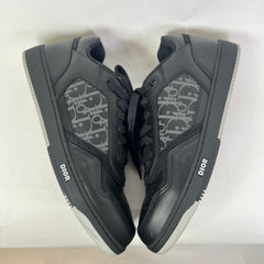 Dior B27 Triple Black Oblique Uptown Sneaker Size 44