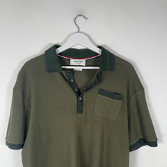 Thom Browne Striped Knit Polo