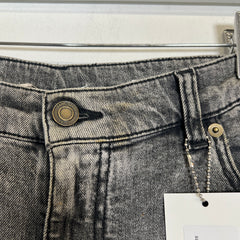 Saint Laurent Grey Washed Jean Size 36