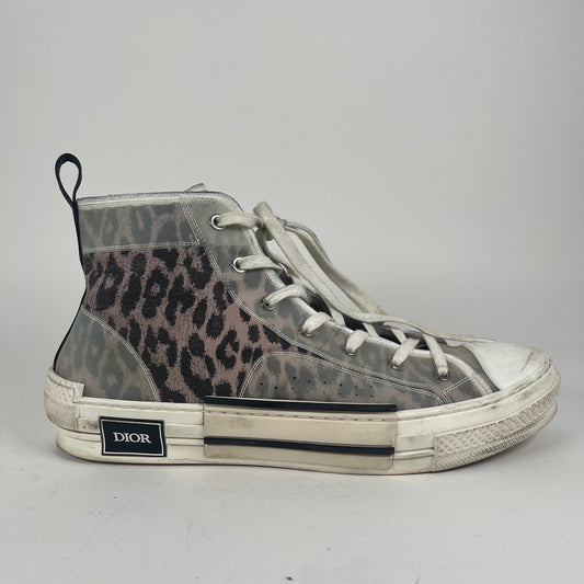 Dior B23 Cheetah High Top Sneaker Size 12