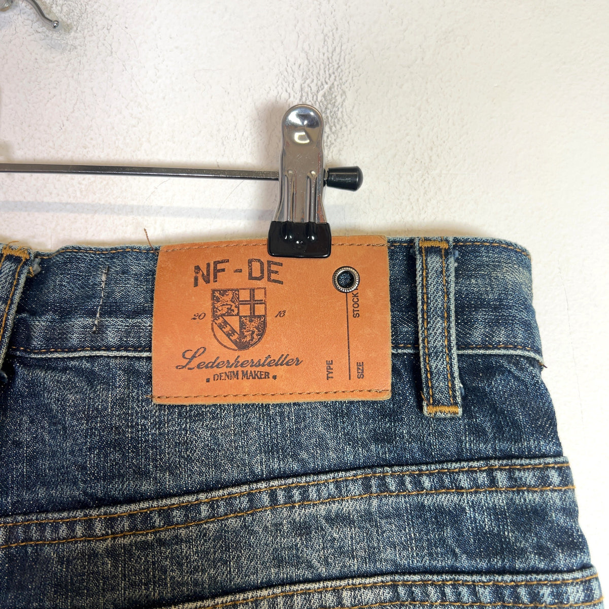 No Faith Studios Japanese Selvedge Arashi Loose Fit Jeans