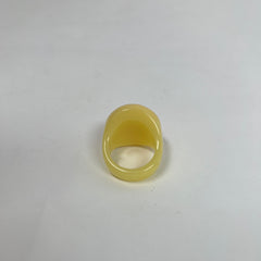 Bape Yellow & Pink Baby Milo Ring Set Size L