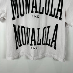 Mowalola White 'Double Sweat' T-Shirt Size M