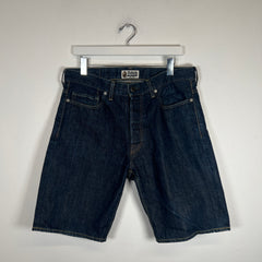 A Bathing Ape Blue Jean Shorts Size M