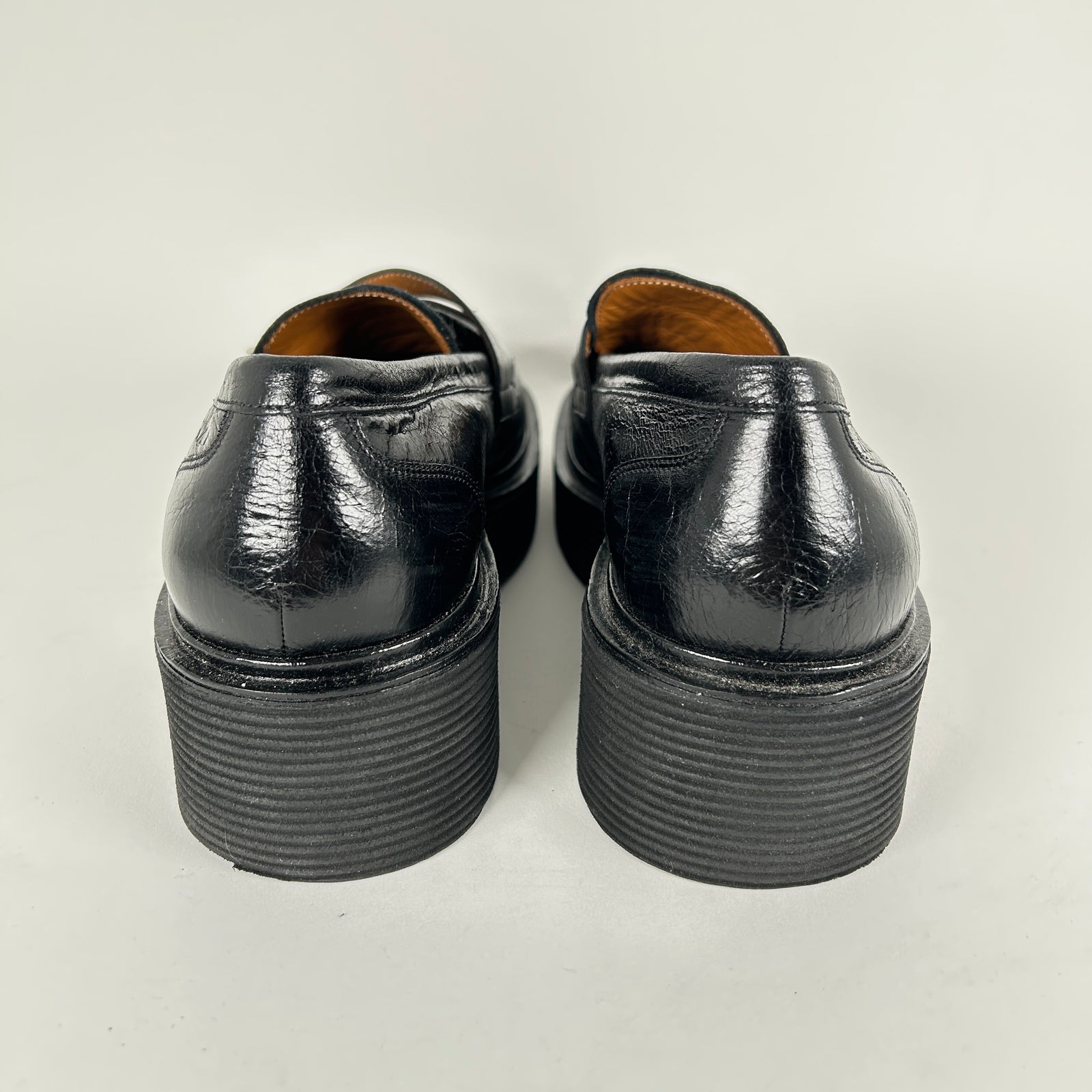 Marni Pierced Leather Loafers Size 7