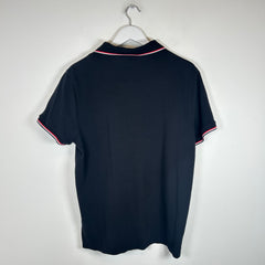 Moncler Navy Logo Polo Shirt Size L