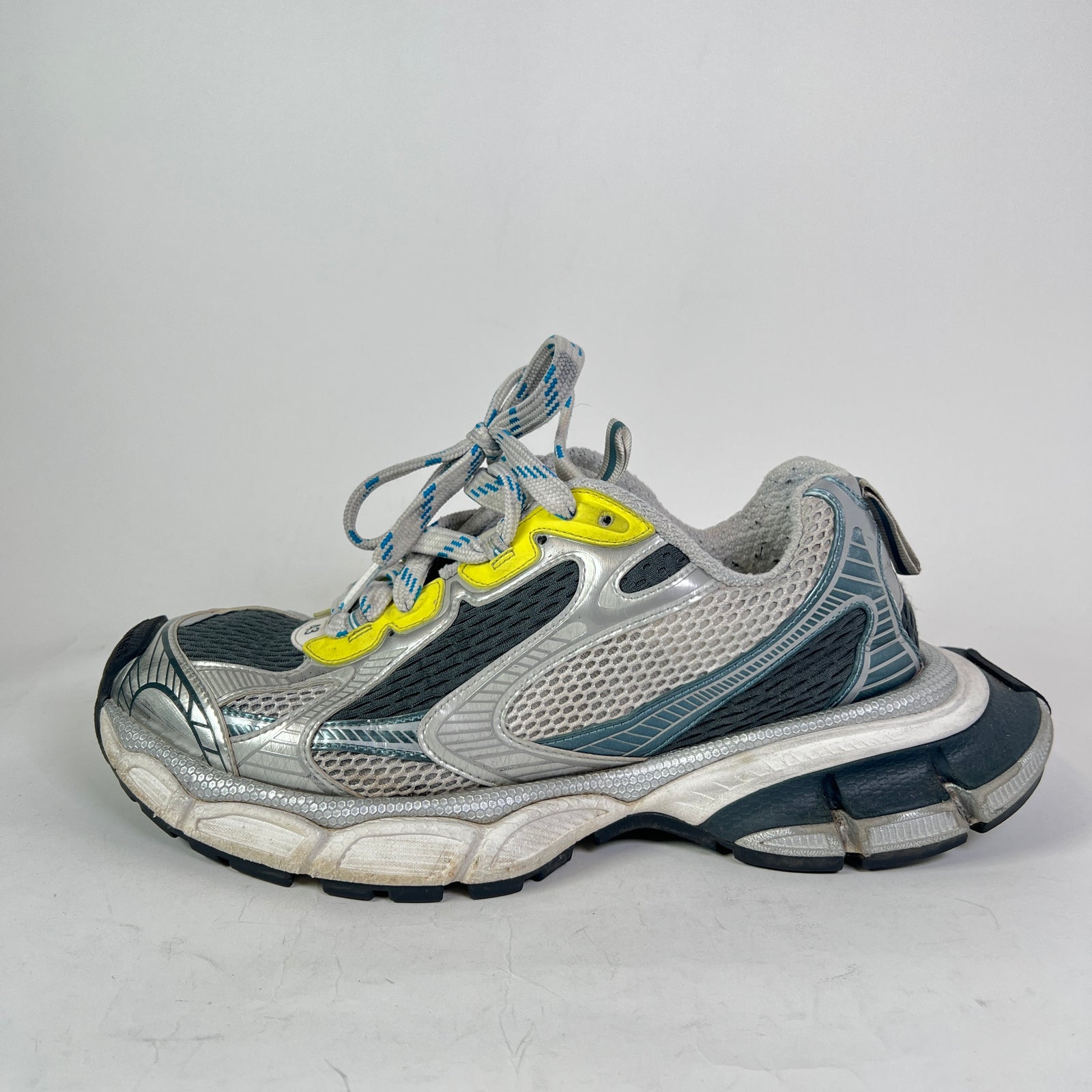 Balenciaga Blue/Yellow Mesh 3XL Sneaker