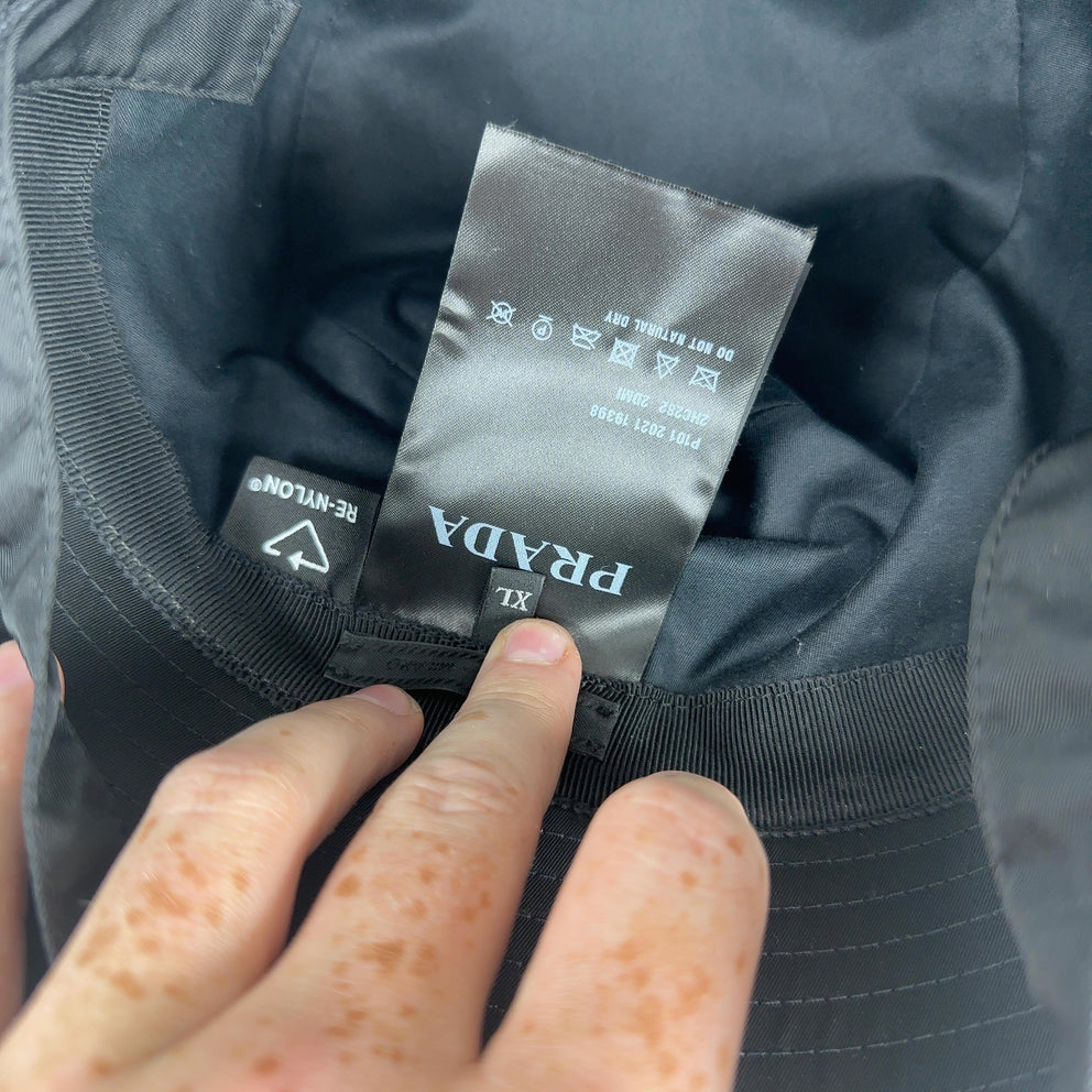 Prada Pouch Re-Nylon Bucker Hat