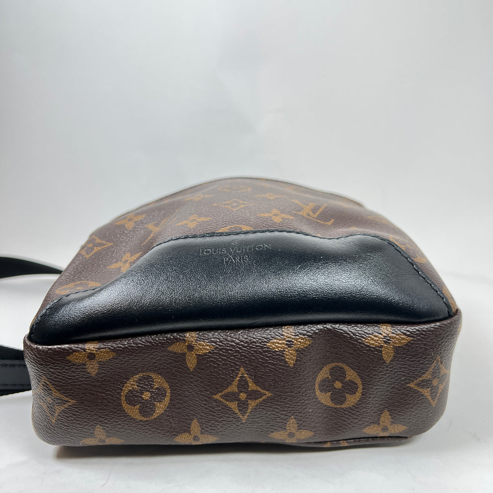 Louis Vuitton Monogram Macassar Avenue Sling Bag