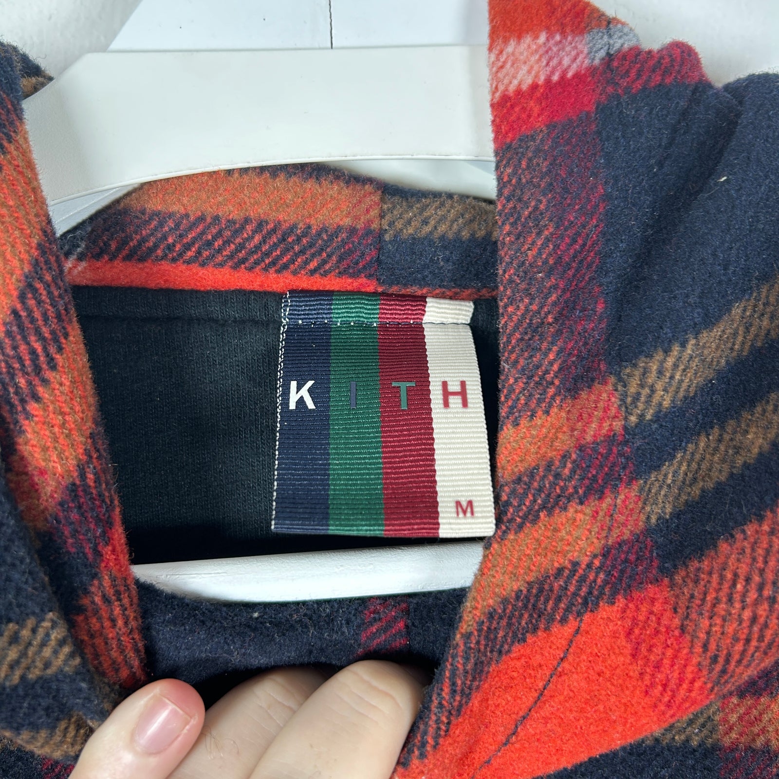 Kith Flannel Pull Over Jacket Size M