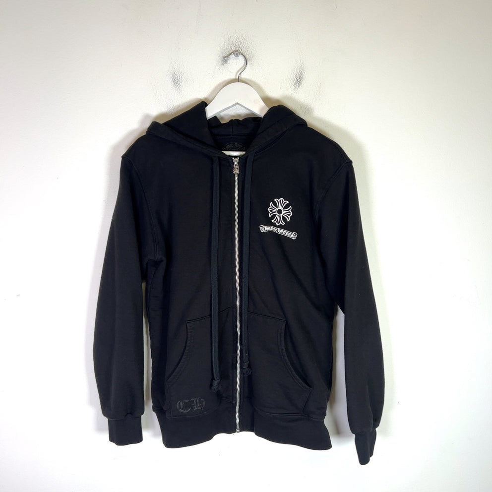 Chrome Hearts Vine Dagger Thermal Zip Up Hoodie