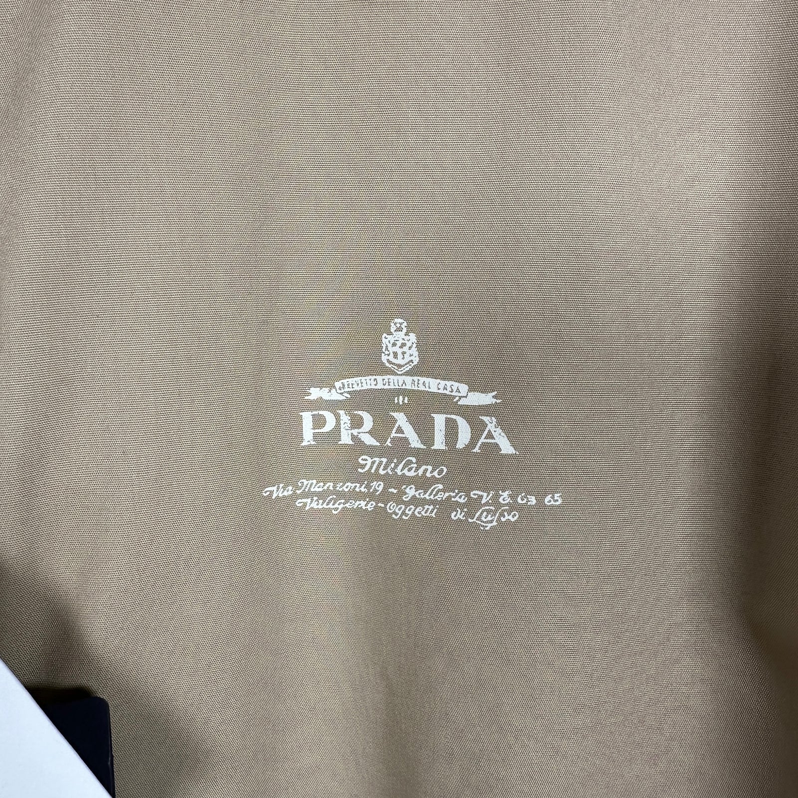 Prada Khaki Technical Shirt Size S