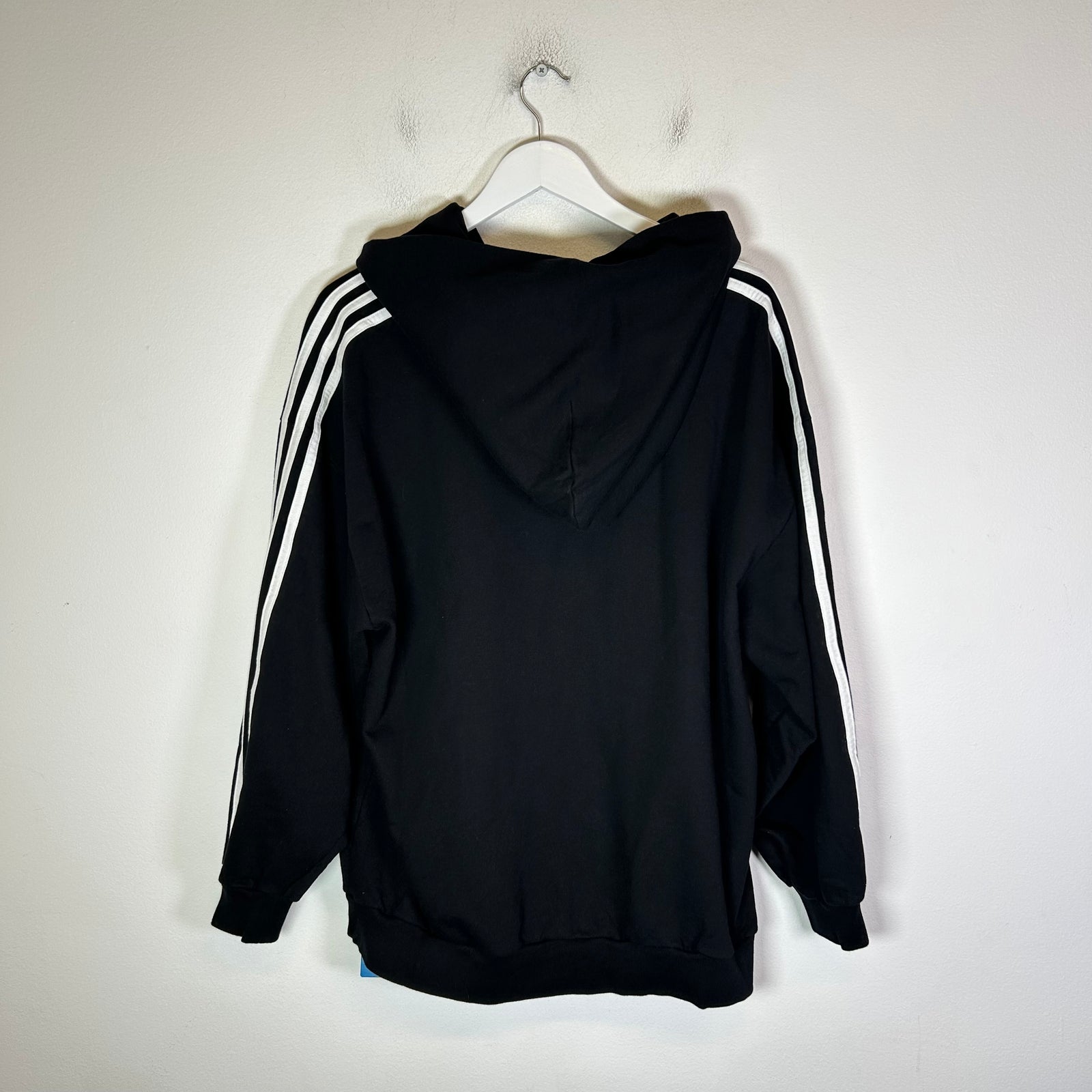 Balenciaga x Adidas SS23 Three Stripe Zip-Up Hoodie