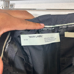 Off-White x Futura Black Alien Carpenter Pants Size 32