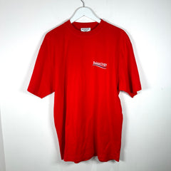 Balenciaga Campaign Red T-Shirts Size S