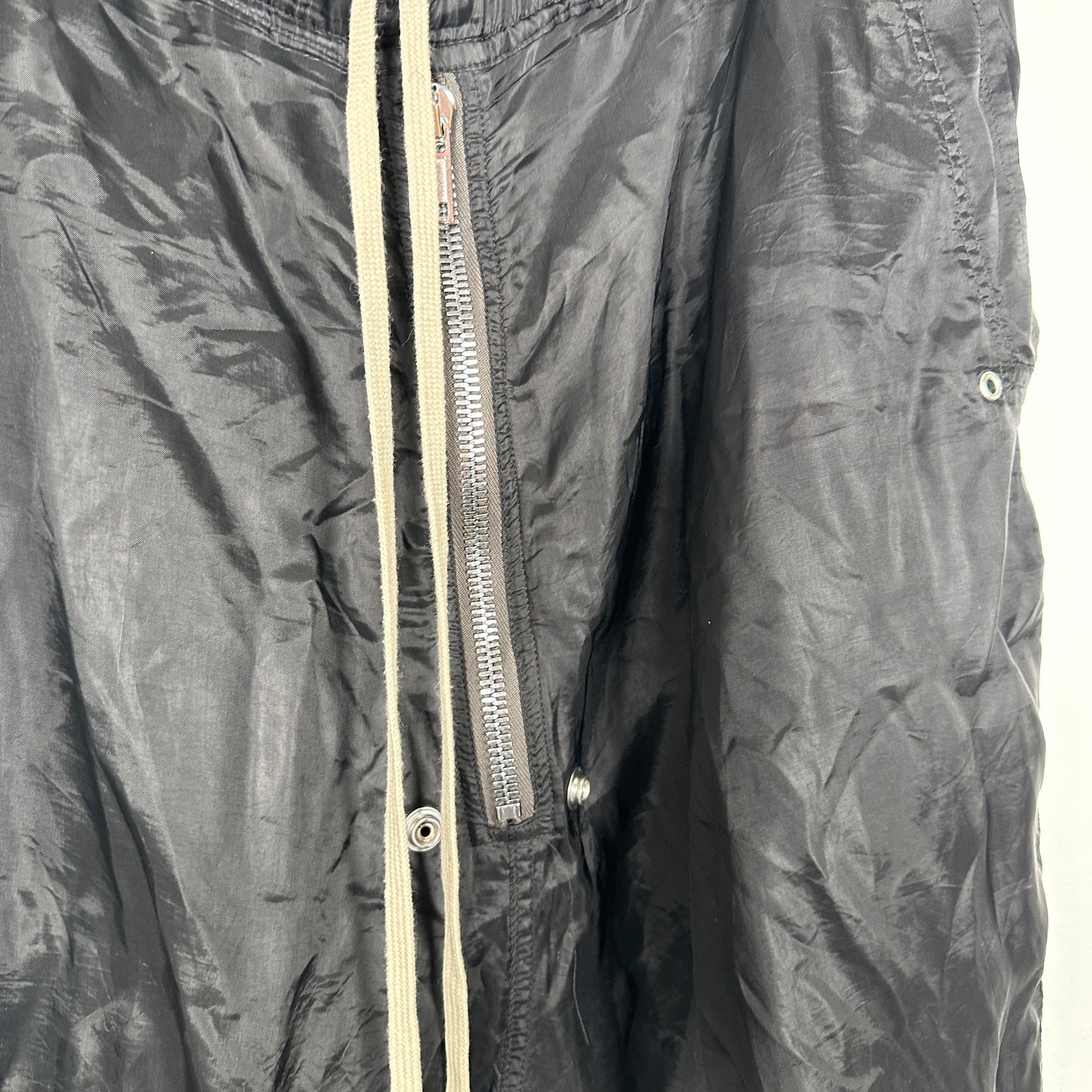 Rick Owens Phlegethon SS21 Bela Satin Shorts Size XL