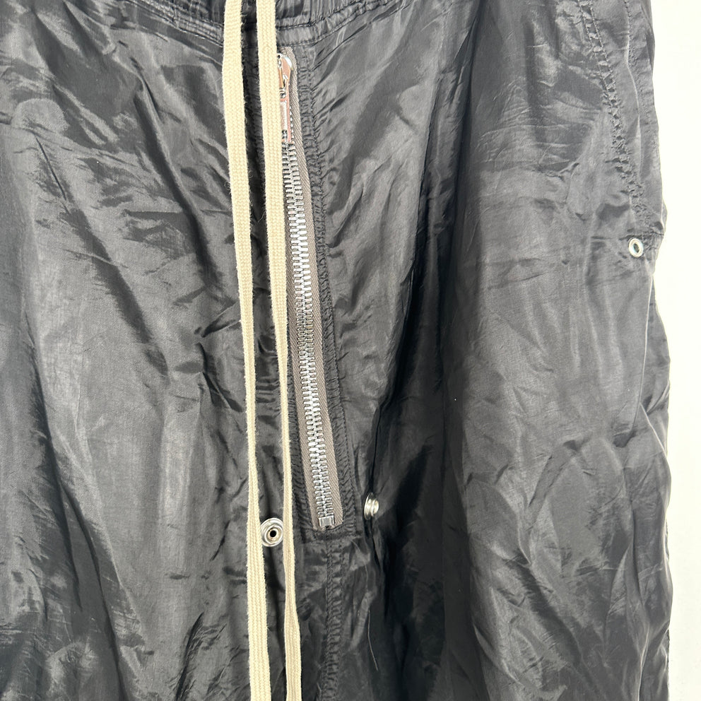 Rick Owens Phlegethon SS21 Bela Satin Shorts Size XL