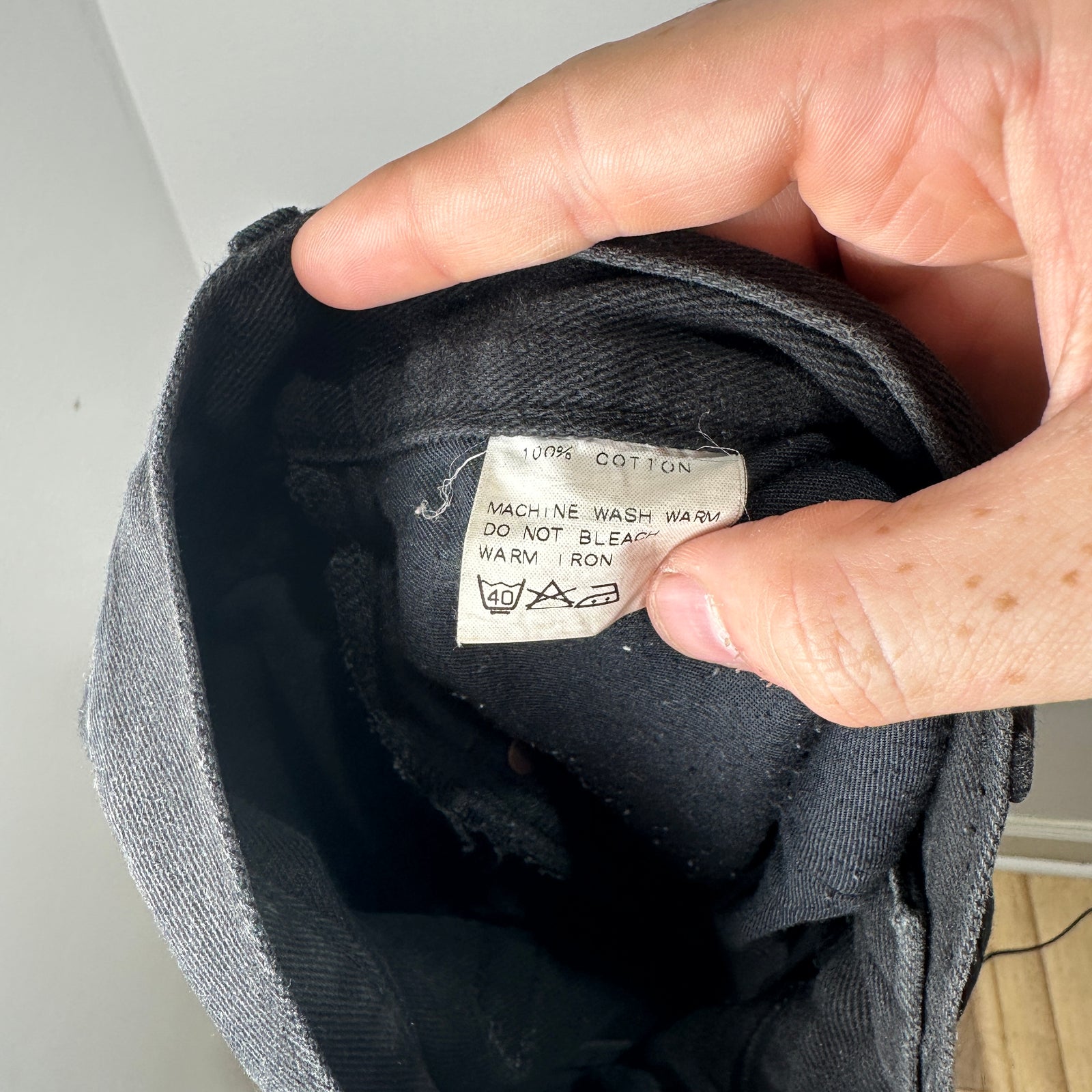 Needles Black Straight Leg Jeans Size 34