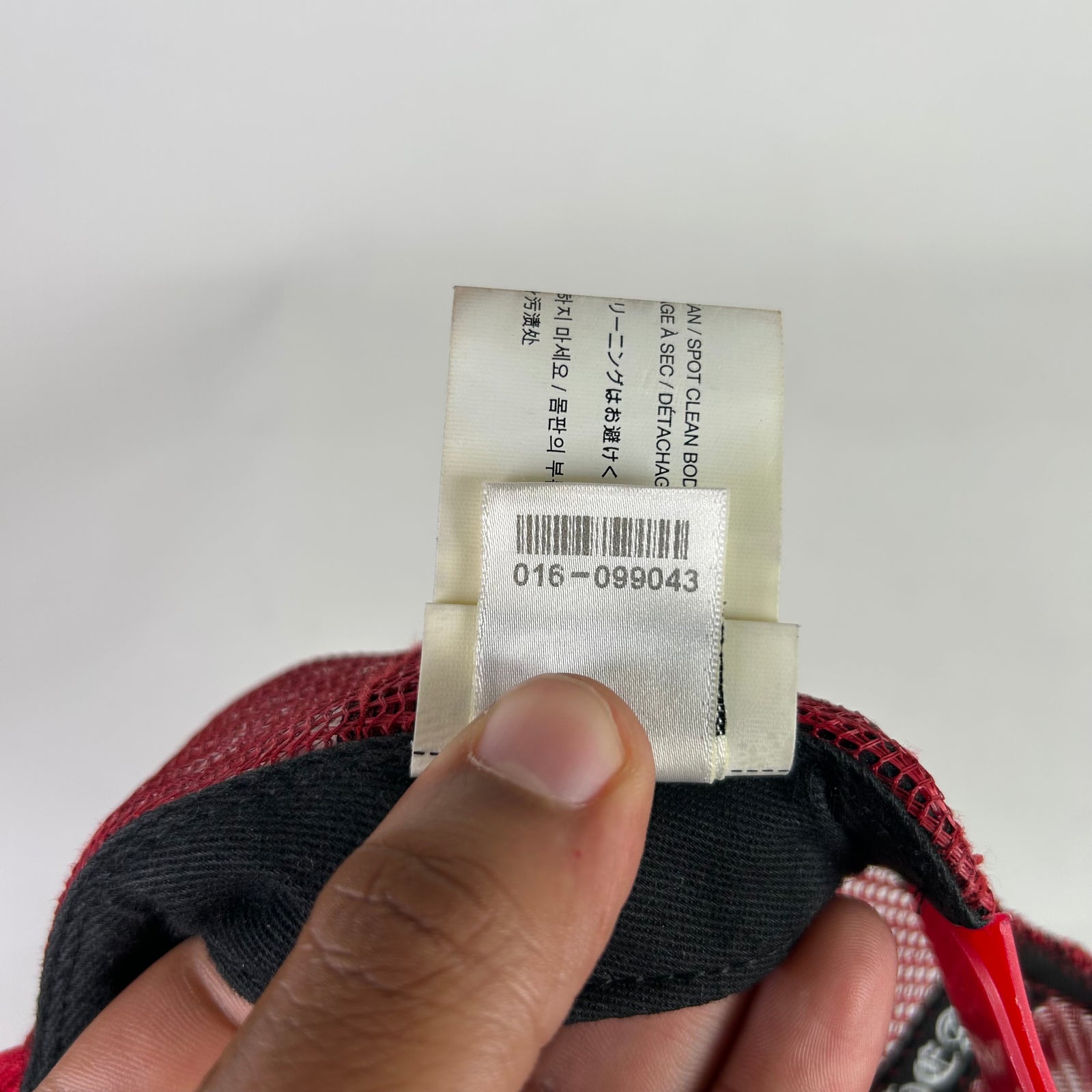 Chrome Hearts Smoked Red Fuck Hollywood Trucker Hat