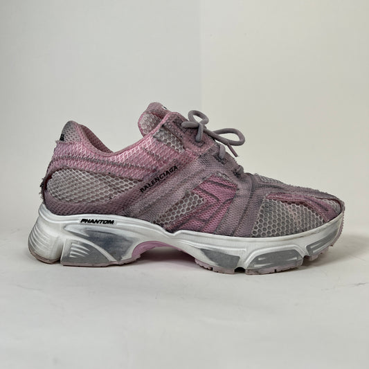 Balenciaga Pink Phantom Runners Sz 43