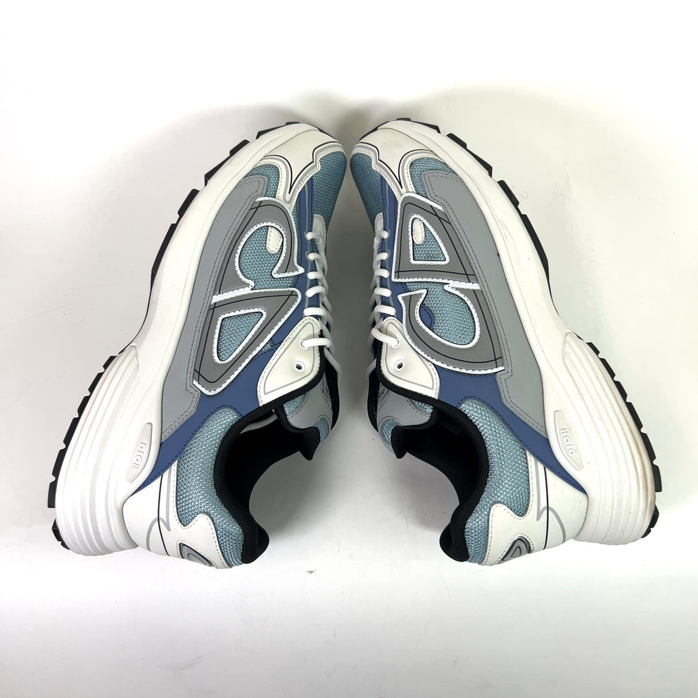 Dior B30 Blue/Gray Technical Fabric Sneaker