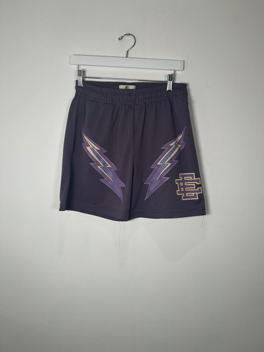 Eric Emanuel Purple Logo Shorts Size Medium