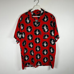 Supreme x Undercover Red Target Button Up Size L