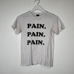 Number Nine White Pain Tee Sz 0